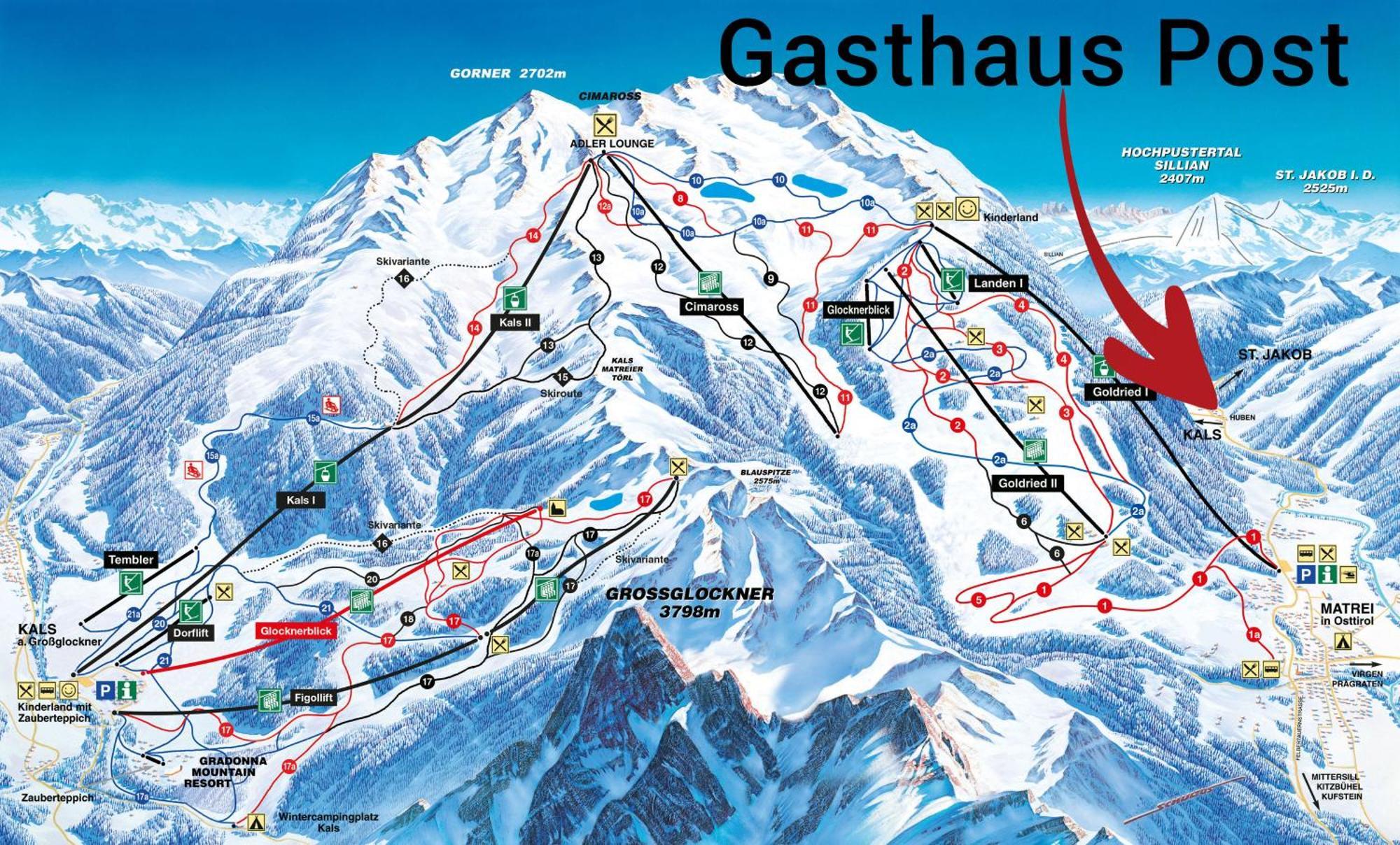 Gasthaus Post Matrei in Osttirol Exterior photo